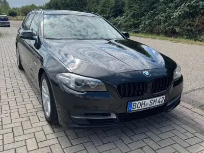 Gebraucht BMW 520 Luxury Line 190 PS (139 kW) 2017 Schwarz Kombi