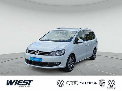 Gebraucht VW Sharan Allstar 184 PS (135 kW) 2017 Oryxweiß perlmutteffekt Van / Kleinbus