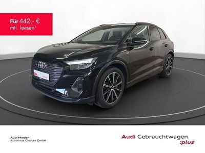 Mythosschwarz metallic Gebraucht 2025 Audi Q4 e-tron Ambiente SUV | 44.430 € (Guter Preis)