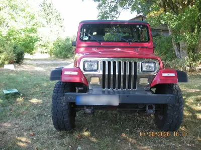 Gebraucht Jeep Wrangler 121 PS (88 kW) 1993 Rot SUV