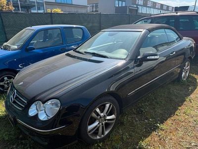Second-hand Mercedes CLK200 136 CP (100 kW) 2005 Negru Cabrio