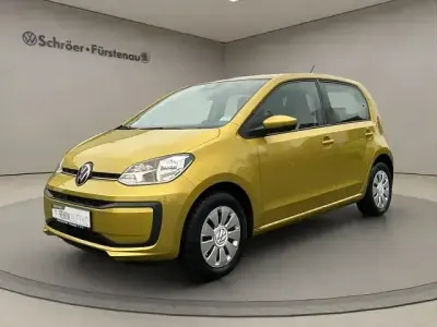 Second-hand VW up! 65 CP (47 kW) 2021 Galben Hatchback
