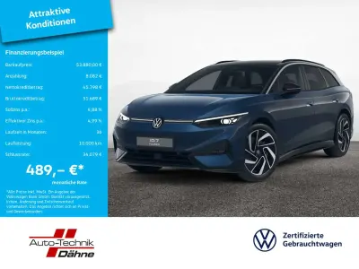 Brugt VW ID.7 Pro 210 kW (286 HK) 2025 Blå Stationcar