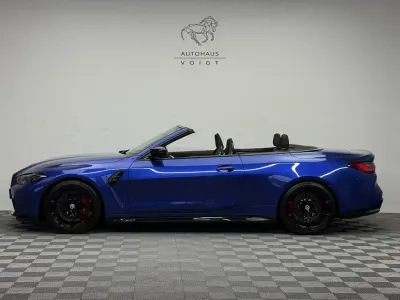 Gebraucht BMW M4 Cabriolet Performance 510 PS (375 kW) 2021 Portimao blau metallic Cabrio