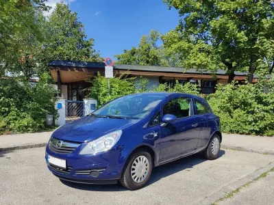 Gebraucht Opel Corsa 60 PS (44 kW) 2009 Blau Kleinwagen