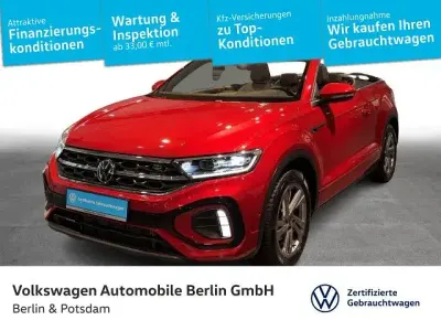 Gebraucht VW T-Roc Cabriolet R-line 150 PS (110 kW) 2025 Rot Cabrio