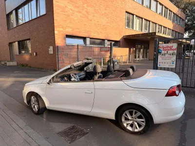 Gebraucht VW Eos 122 PS (89 kW) 2010 Weiß Cabrio