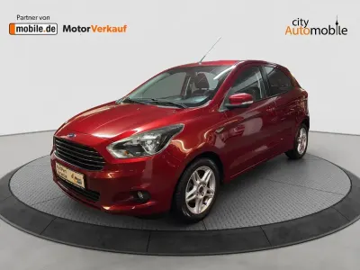 Gebraucht Ford Ka Plus Cool & Sound Edition 86 PS (63 kW) 2017 Rot Kleinwagen