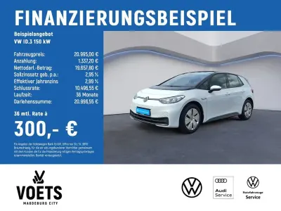 Gebraucht VW ID.3 Pro Performance 150 kW (204 PS) 2022 Weiß Kleinwagen