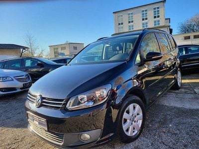 Gebraucht VW Touran Comfortline 105 PS (77 kW) 2015 Schwarz Van / Kleinbus