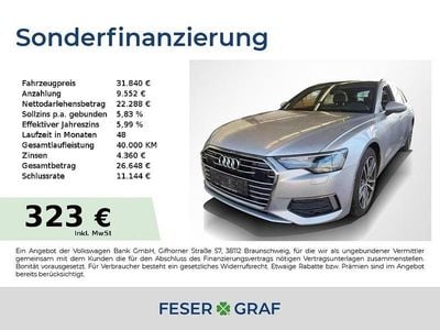 Gebraucht Audi A6 Design 204 PS (150 kW) 2022 Silber Kombi