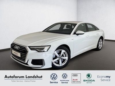 Gebraucht Audi A6 S-Line 265 PS (194 kW) 2022 Weiss gletscherweiß Limousine