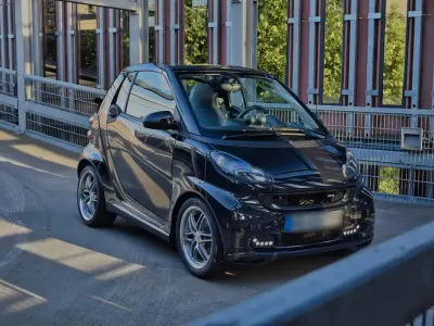 Gebraucht Smart ForTwo Cabrio Brabus Xclusive 102 PS (75 kW) 2012 Schwarz Cabrio