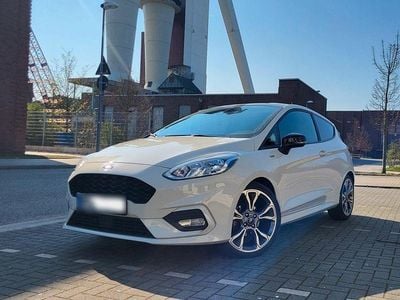 Gebraucht Ford Fiesta ST-Line 101 PS (74 kW) 2019 Weiß Kleinwagen