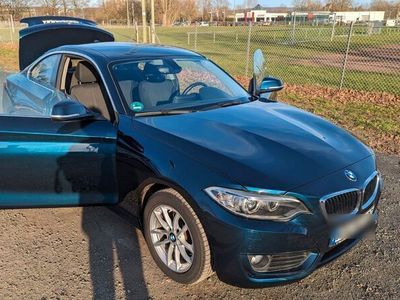 gebraucht BMW 218 i Coupé - Midnight Blue Metallic (Automatik)