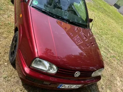 Gebraucht VW Golf 90 PS (66 kW) 1995 Rot Cabrio