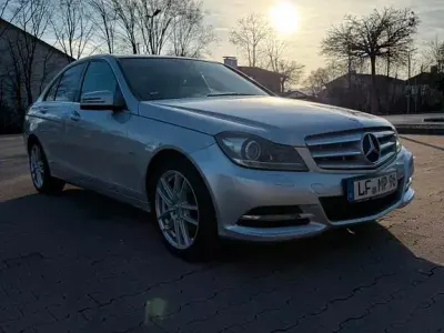 Brugt Mercedes C220 Avantgarde 170 HK (125 kW) 2011 Sølv Sedan