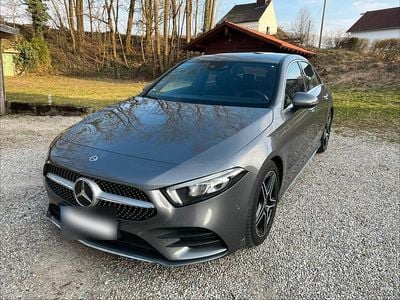 Second-hand Mercedes A200 AMG line 163 CP (119 kW) 2020 Gri Berlinǎ