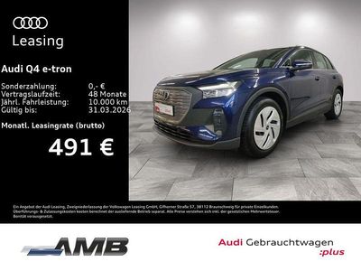 Gebraucht Audi Q4 e-tron Ambiente 210 kW (286 PS) 2025 Navarrablau metallic SUV