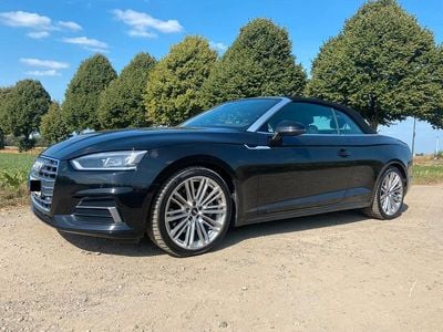 Brugt Audi A5 Cabriolet Sport 252 HK (185 kW) 2018 Sort Cabriolet