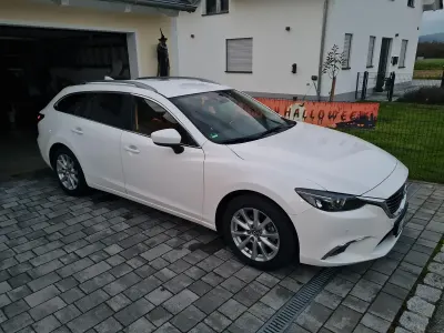 Używany Mazda 6 Exclusive-Line 150 KM (110 kW) 2017 Biały Kombi