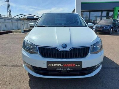 Gebraucht Skoda Fabia Joy 90 PS (66 kW) 2016 Laserweiss Kleinwagen