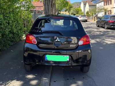Usata Mitsubishi Space Star 71 CV (52 kW) 2015 Nero Berlina