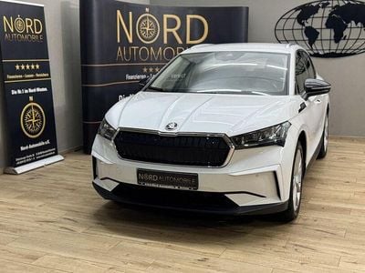 Gebraucht Skoda Enyaq iV 150 kW (204 PS) 2021 Moonweiss metallic (metallic) SUV
