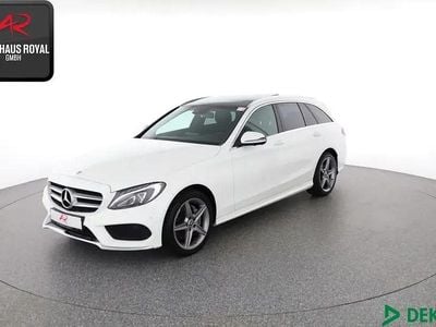Usata Mercedes C200 AMG 136 CV (100 kW) 2018 Bianco Station wagon