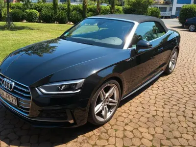 Gebraucht Audi A5 Cabriolet S-Line 190 PS (139 kW) 2018 Schwarz Cabrio