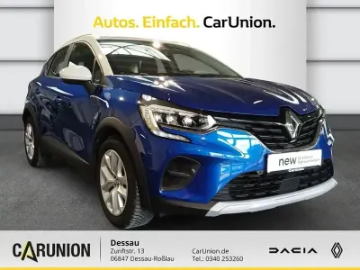 Brugt Renault Captur Evolution 140 HK (102 kW) 2022 Zweifarbig: ironbla SUV