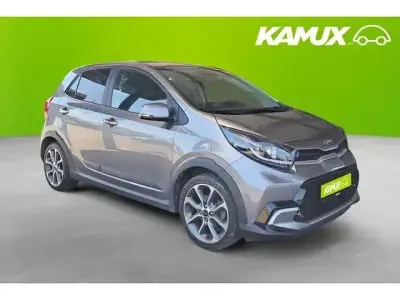 Gebraucht Kia Picanto X-Line 101 PS (74 kW) 2021 Grau Kleinwagen