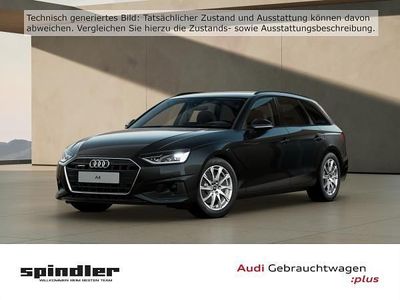 Schwarz (mythosschwarz metallic) Gebraucht 2024 Audi A4 Ambiente Kombi | 40.981 € (Teuer)
