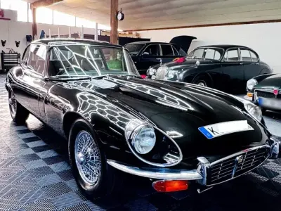 Gebraucht Jaguar E-Type 276 PS (202 kW) 1972 Schwarz Coupé
