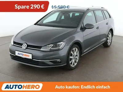 Gebraucht VW Golf VII Highline 150 PS (110 kW) 2019 Grau Kombi