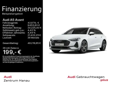 Gebraucht Audi A5 Sport 204 PS (150 kW) 2025 Gletscherweiß metallic Kombi