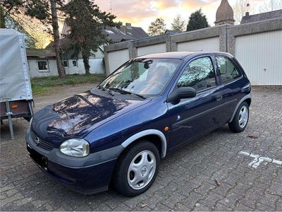 Gebraucht Opel Corsa 65 PS (47 kW) 1998 Blau Kleinwagen