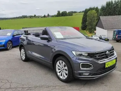 Gebraucht VW T-Roc Cabriolet R-line 150 PS (110 kW) 2020 Grau Cabrio