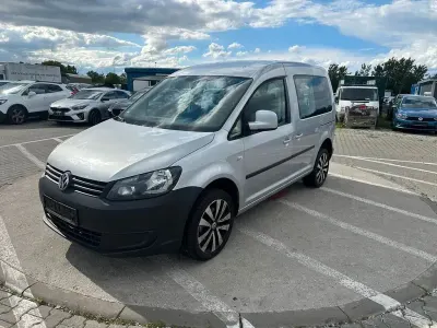 Gebraucht VW Caddy Trendline 110 PS (80 kW) 2013 Silber Van / Kleinbus