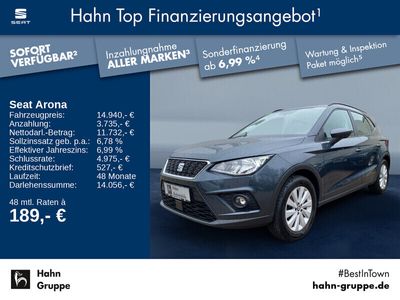 gebraucht Seat Arona Style 1.0TGI DAB Navi Klimaaut Sitzh