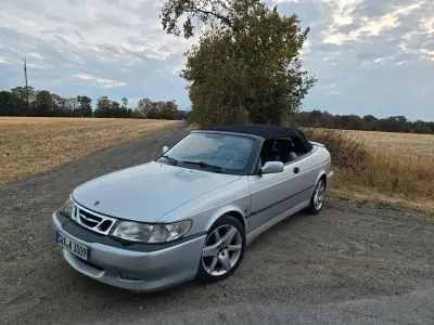 Gebraucht Saab 9-3 Cabriolet Aero 205 PS (150 kW) 2001 Silber Cabrio