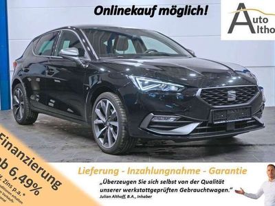 gebraucht Seat Leon 1.5TGI FR LED KESSY AMBI LED SHZ TEMP 1. Hd