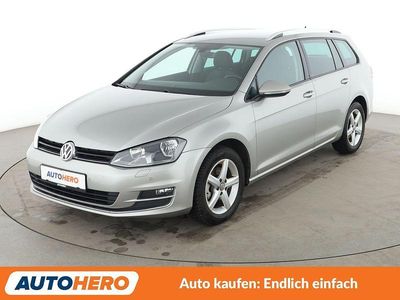 Grau Gebraucht 2016 VW Golf VII Allstar Kombi | 13.670 € (Etwas zu teuer)
