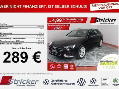 Usata Audi A4 Advanced Plus 204 CV (150 kW) 2022 Nero Station wagon