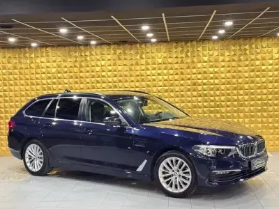 Brugt BMW 520 Performance 190 HK (139 kW) 2018 Blå Stationcar