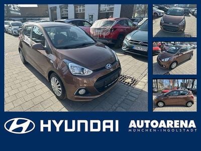 Gebraucht Hyundai i10 87 PS (63 kW) 2015 Cashmere brown / met Kleinwagen