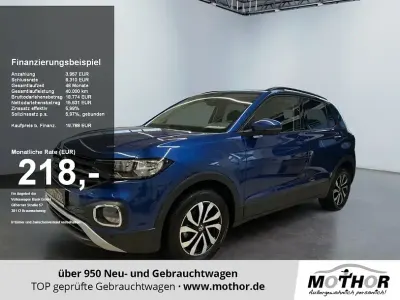 Brugt VW T-Cross Active 95 HK (69 kW) 2022 Blå SUV