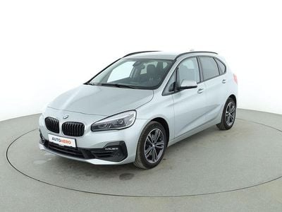 Gebraucht BMW 220 Active Tourer Sport Line 192 PS (141 kW) 2018 Silber Van / Kleinbus