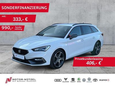 Gebraucht Seat Leon ST FR 190 PS (139 kW) 2021 "candy" weiss Kombi