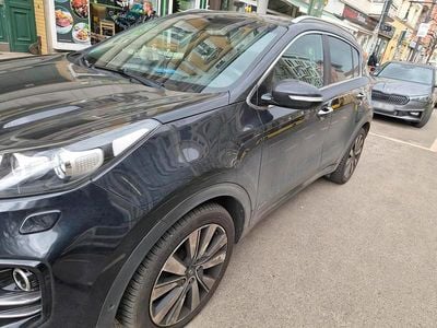 Brugt Kia Sportage Platinum 185 HK (136 kW) 2016 Sort SUV